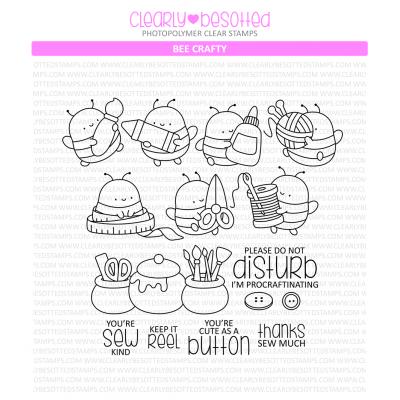 Clearly Besotted Stempel -  Bee Crafty